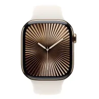 Apple watch series 10 gps + cellular 46mm gold titanium