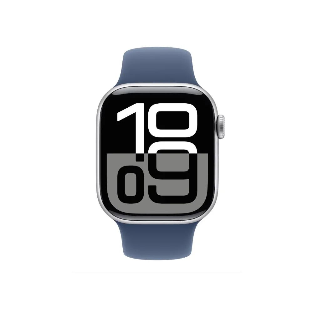 Apple watch series 10 gps 42mm silver aluminium case with