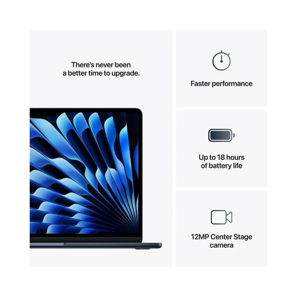 Macbook air 13.6 retina/apple m4 (cpu 10-core gpu 10-core neural