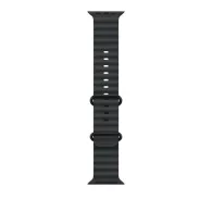 49mm black ocean band - black titanium finish