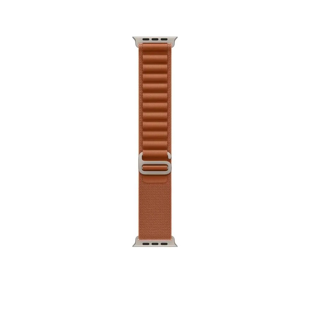 49mm terra cotta alpine loop - medium - natural titanium finish