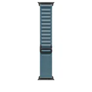 49mm light blue alpine loop - small - black titanium finish