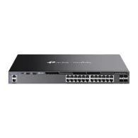 Omada 24-port gigabit stackable l3 managed switch with 4 10ge