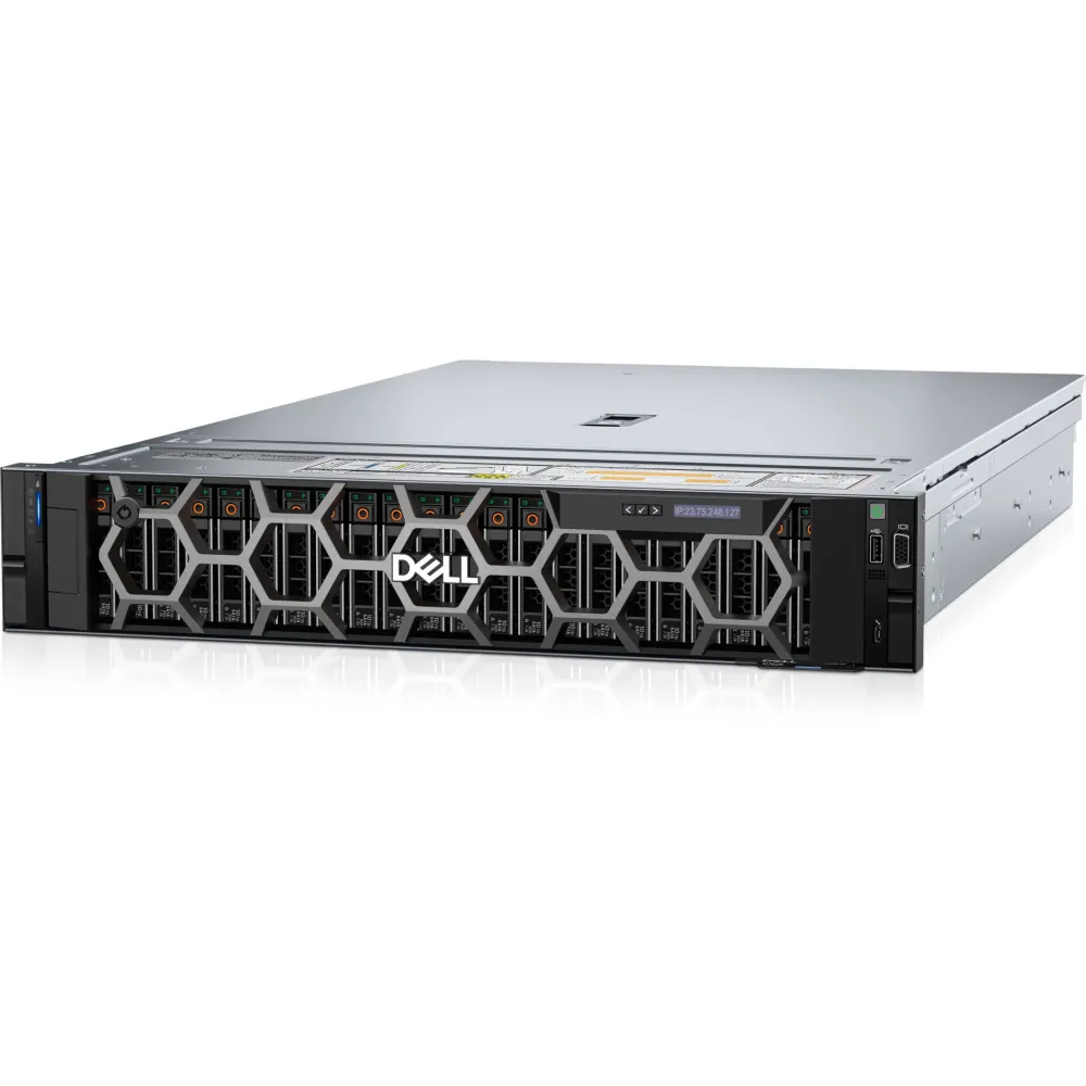 Server dell poweredge r7625 rack 2x amd epyc 9224 2.50ghz