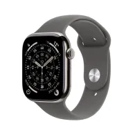 Apple watch series 11 gps + cellular 42mm natural titanium case with