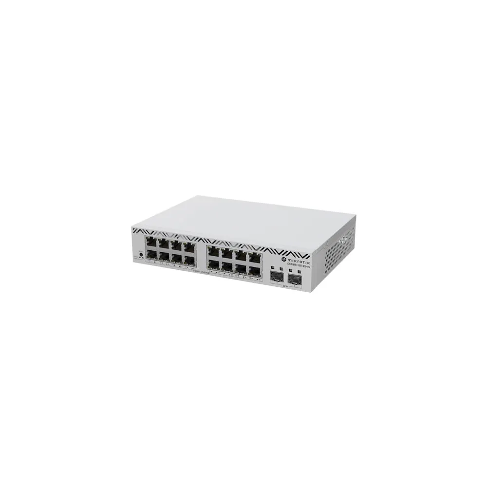 Cloud smart switch 16 x gigabit 2 x sfp+ 10gbps 1u