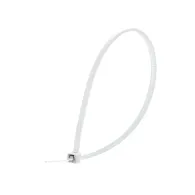 Colier plastic 250mm x 3,5mm Alb, TED