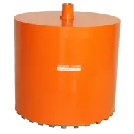 Carota Bisonte 450 x 400 mm diamantat-sudat, prindere UNC 1 1/4″