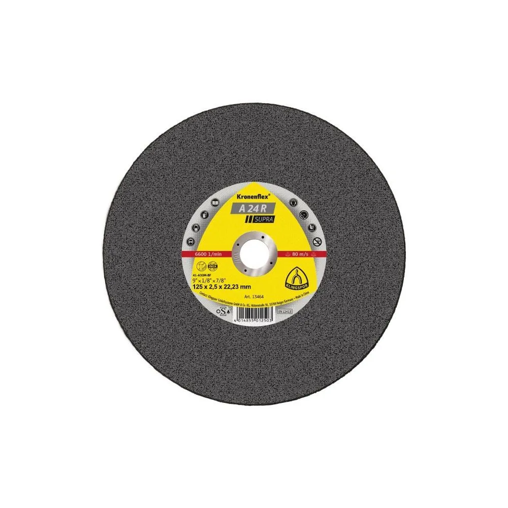 DISC DEBITARE METAL 125X2.5MM / A24RSUPRA