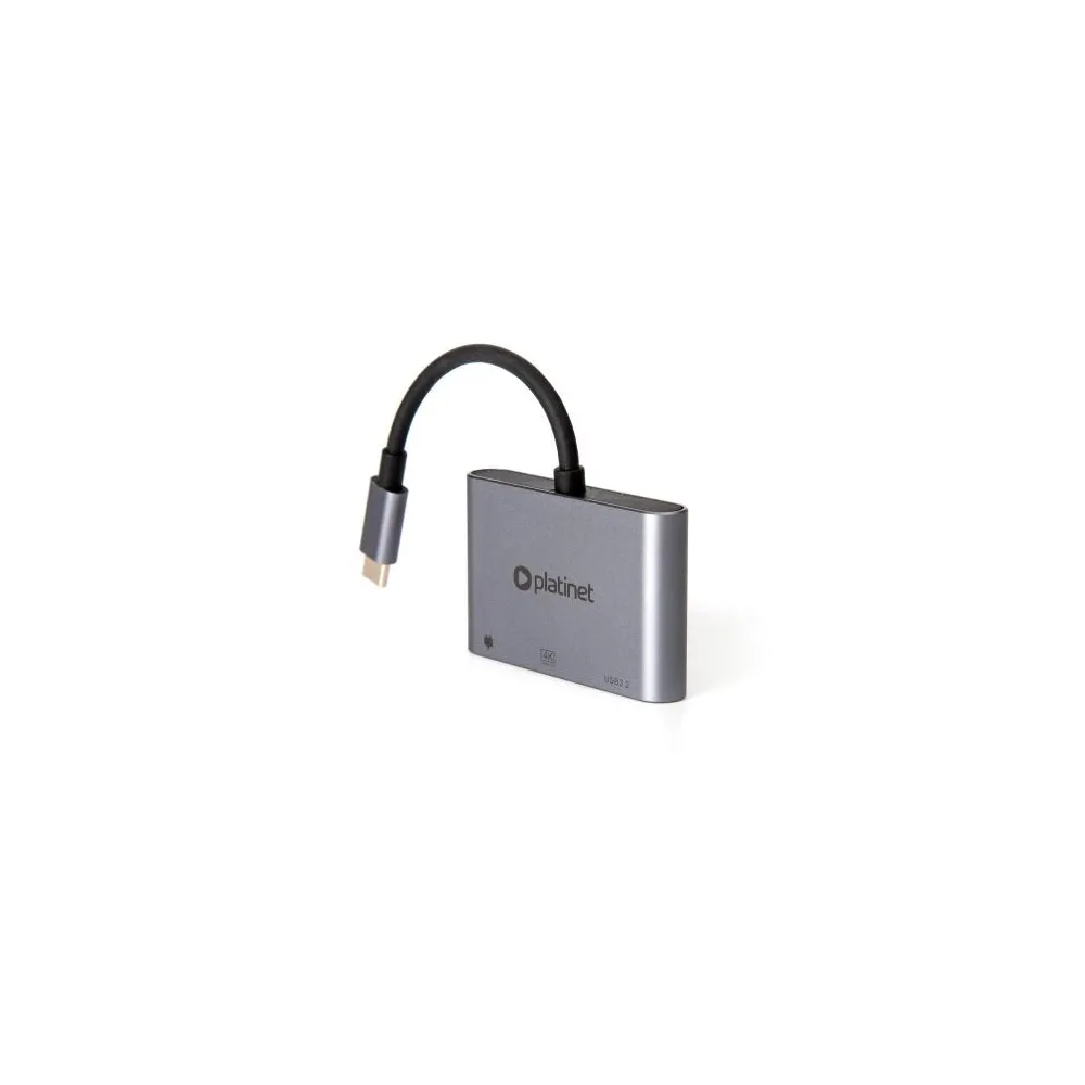 PLATINET HUB 3IN1 USB-C 3.2 GEN2 10GB/S