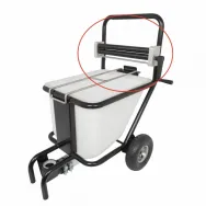 Cuva material Bisonte 60 l include conector pentru pompa PAZ81X si capac