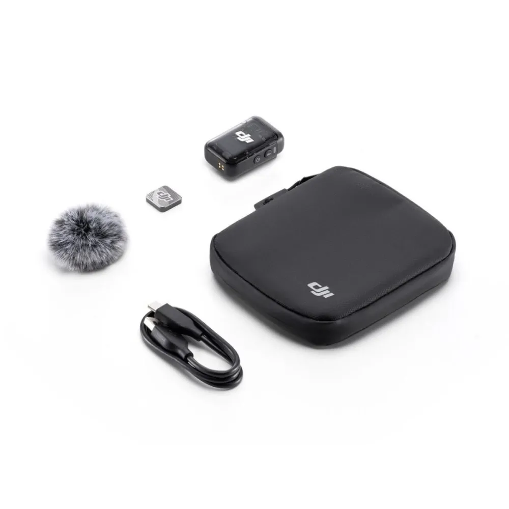 Microfon wireless 2 DJI (1TX) Shadow Black "CP.RN.00000328.01"