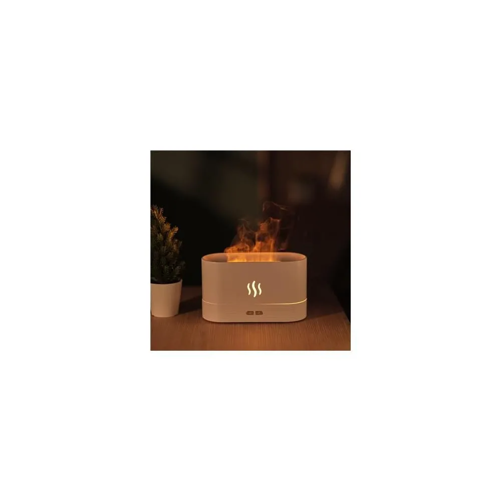 PLATINET FLAME AROMA DIFFUSER HUMIDIFIER  180ML 4,5W WHITE  [46110]