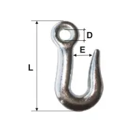 CARLIG ZINCAT 7MM / 10MM/16MM