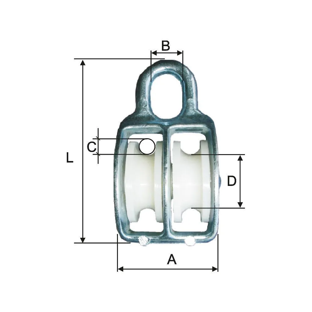 SCRIPETE DUBLU CU INEL 10X31MM/52MM / 16MM / 112MM