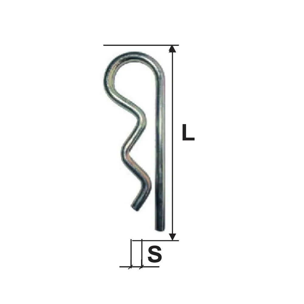 SIGURANTA SPLINT ARCUITA 2.0MM / 50MM