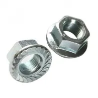 PIULITE ZINCATE HEXAGONALE CU FLANSA M10, 500/SET