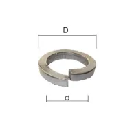 SAIBE ZINCATE GROVER M10, 600/SET