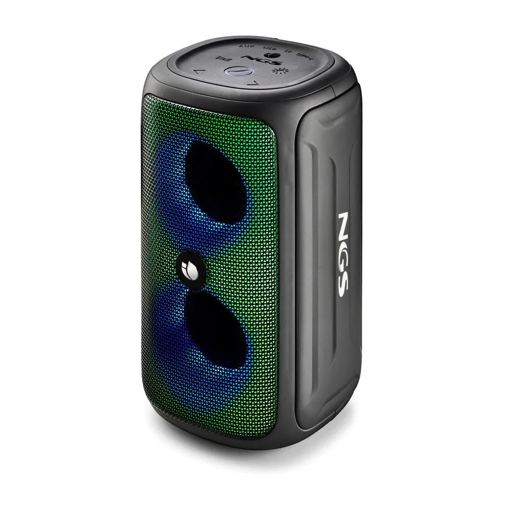 Boxa portabila Bluetooth NGS Roller Beast, 32W, Aux, TWS, MicroSD, IPX5, negru