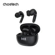 Casti Bluetooth TWS in-ear Choetech BH-T60, ANC+ENC, negru