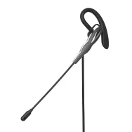 Casti Headset, In-Ear, USB-A/USB-C, 1.8m, negru, Nedis
