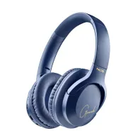 Casti Bluetooth Over-Ear NGS Artica Greed Blue, microfon, redare pana la 40 ore, albastru