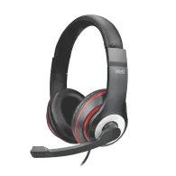 Casti PC over-ear Well cu microfon, USB
