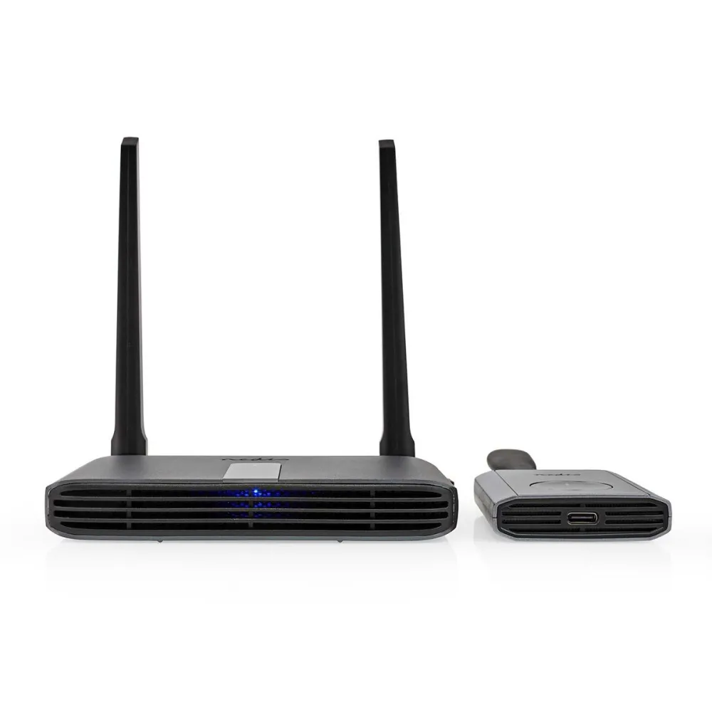 Transmitator HDMI Wireless Nedis, 1080p, 5 GHz, 30m, gri