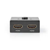 Switch HDMI bidirectional, intrare HDMI - 2X HDMI iesire, 4K60Hz, antracit, Nedis