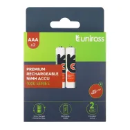 Acumulator NiMH Uniross R3 (AAA) 1000mAh, 2 buc/box