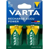 Acumulator R20 (D) 3000mAh Ready2Use 56720 Varta, set 2 buc