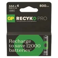 Acumulator R3 (AAA) NiMH 800mAh, 4 buc, GP ReCyko Pro