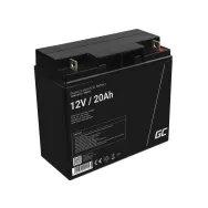 Acumulator plumb acid GreenCell 12V 20AH, terminal F3 (M5), 181x77x160(167) mm, AGM10