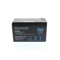 Acumulator plumb acid Well 12V 9AH, terminal T1