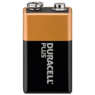 Baterie alcalina 9V 1buc/blister Plus Duracell