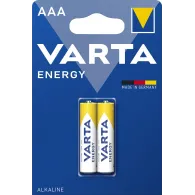 Baterie alcalina R3 (AAA) 2 buc/blister Energy Varta