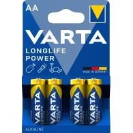 Baterie alcalina R6 (AA) 4 buc/blister Longlife Power Varta