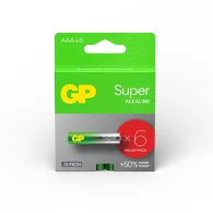 Baterie alcalina Super GP R3 (AAA) 6 buc