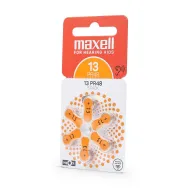Baterie auditiva Maxell PR48 ZA13, 6buc/blister