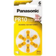 Baterie auditiva zinc-air V10, HA10, PR70 Panasonic