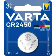 Baterie buton, 3V, 560mAh, CR2450 Varta
