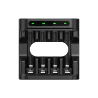 Incarcator acumulatori Li-ion, NiMH, 4 sloturi, AA/AAA, USB-C, L4 XTAR