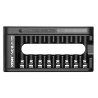 Incarcator NiMH AA/AAA, 8 sloturi, USB-C, NC8 XTAR