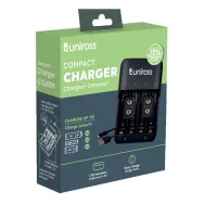 Incarcator NiMH AA/AAA/9V, Uniross UCU009