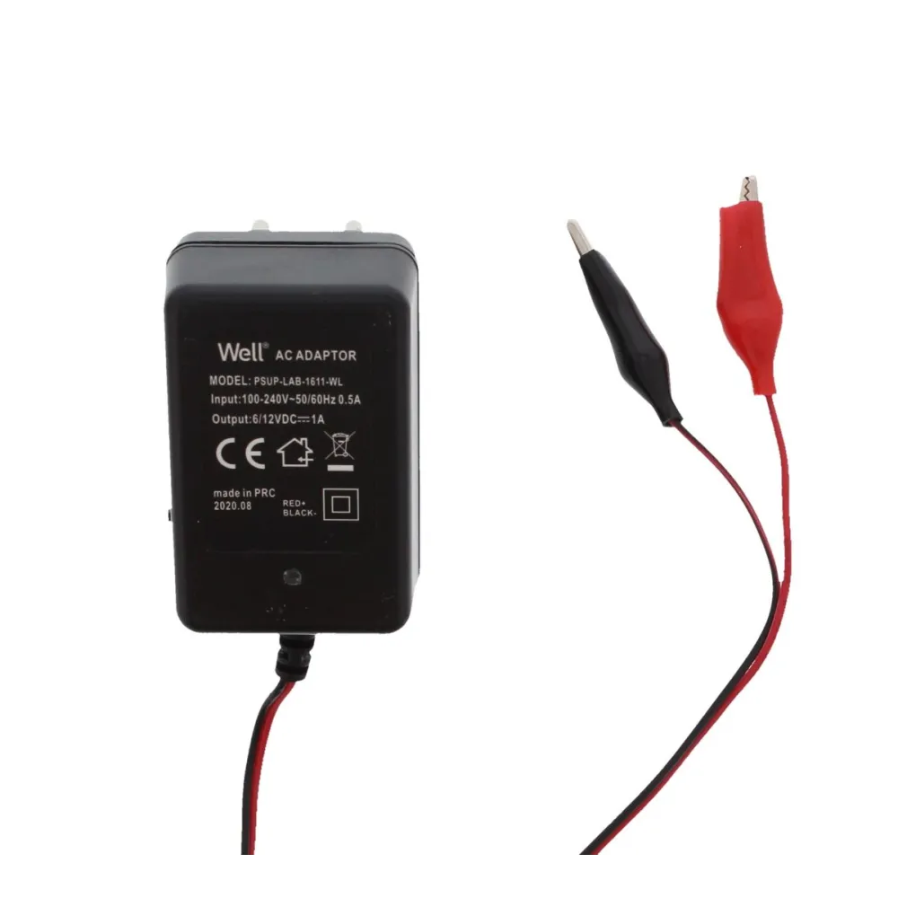 Incarcator Well pentru acumulatori plumb acid 6V/12V