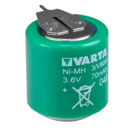Acumulator Varta 2.4V V3/80H-SLF1/1 cu 2 Pini, Capacitate 80mAh Ni-Mh Bulk