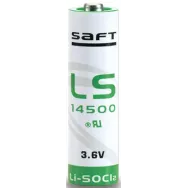 Baterie Litiu Saft 3.6V LS14500 2600mAh, Dimensiuni 14.5 x 50.5 mm Bulk