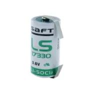 Baterie Litiu Saft 3.6V LS17330CNR 2100mAh cu Lamele, Dimensiuni 17 x 33 mm Bulk