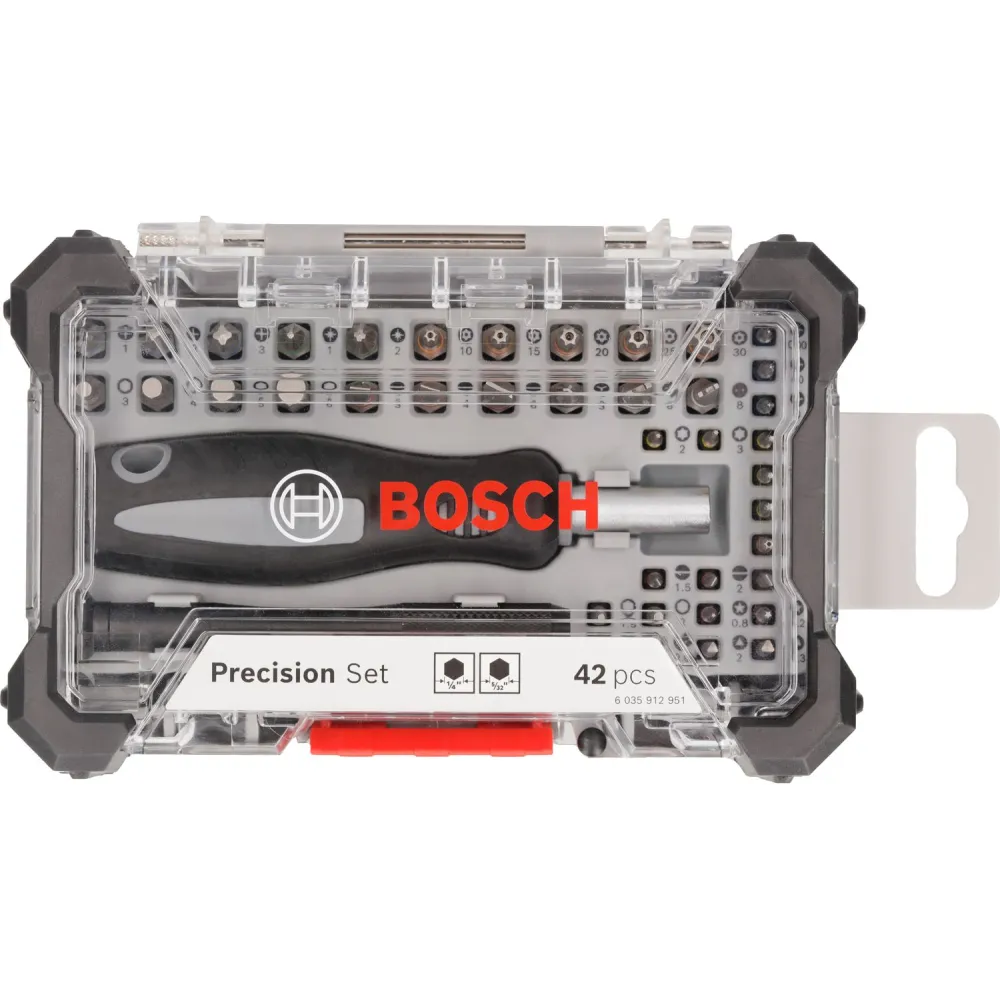 Bosch Set 42 Biti PB SDB 1/4"