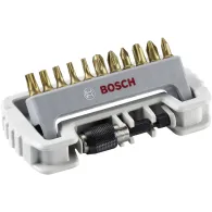 Bosch Set mixt 11+1 Biti MAXgrip 25mm, 1/4"